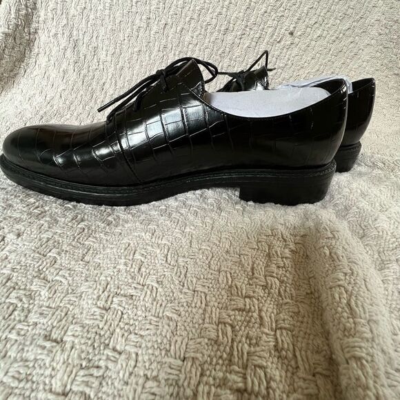 KOI Revocation croc embossed vegan leather shoes men’s dress shoes black sz 11.5 main image 8